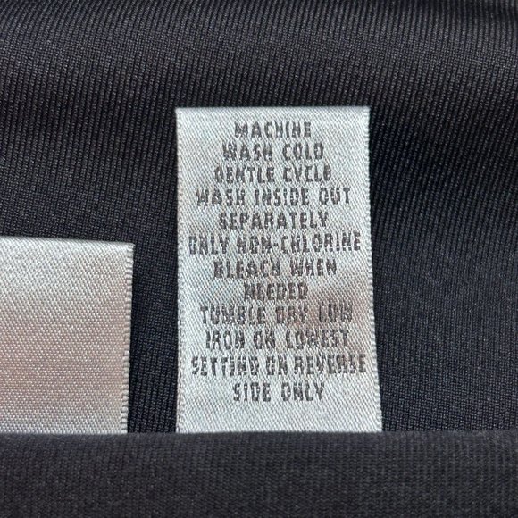 Chico's Women's Long Sleeve Beaded Neck Top in Black - Size 2 (Large) - Picture 6 of 6